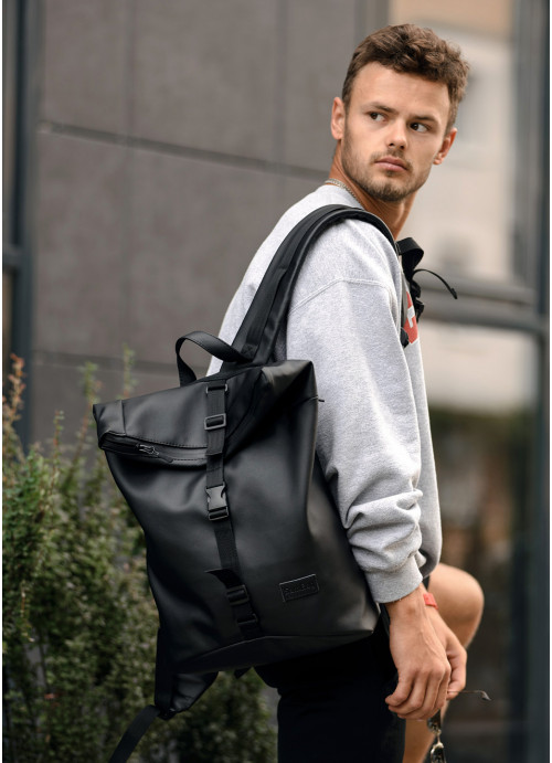 

Рюкзак рол RollTop X черный Sambag