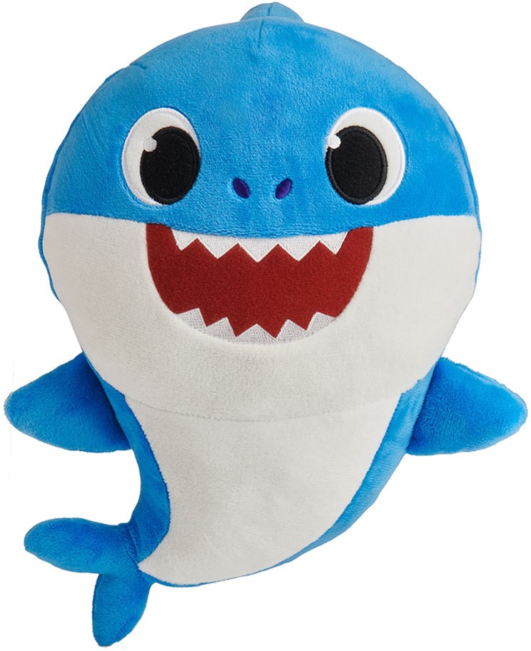 

Интерактивная мягкая игрушка Baby Shark - Папа Акуленка (61032)