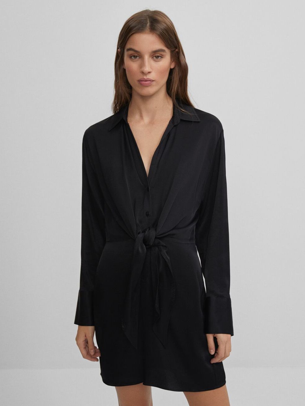 

Платье Bershka 5458/594/800  Черное, Платье Bershka 5458/594/800 XS Черное