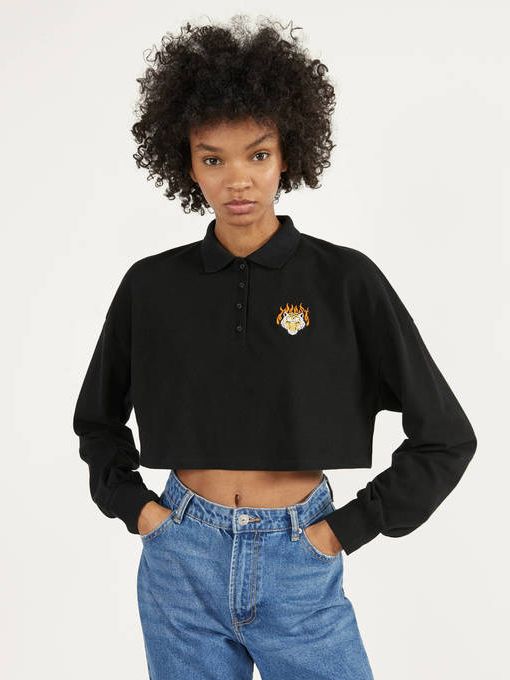 

Топ Bershka 2208/987/800  Черный, Топ Bershka 2208/987/800 L Черный