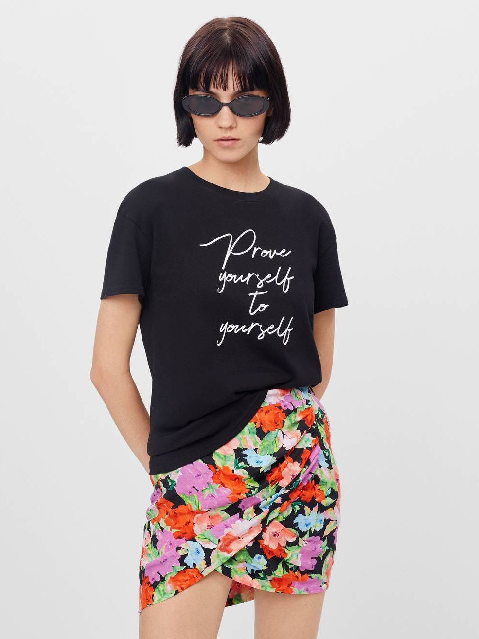 

Футболка Bershka 2251/987/800 XS Черная