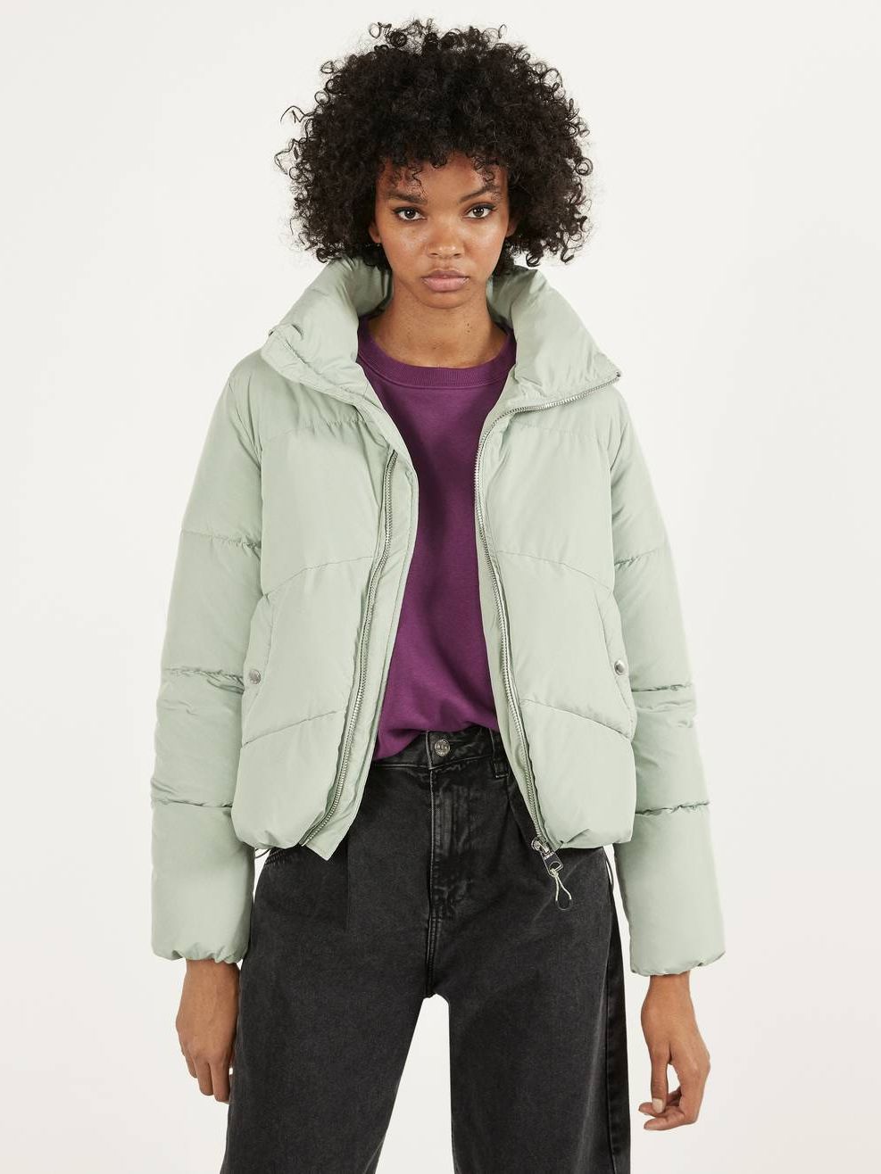 

Куртка Bershka 1460/551/537 XS Мятная