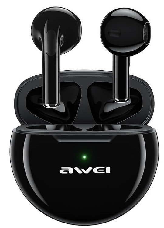 

Наушники Bluetooth Awei T17 TWS BT5.0 беспроводные черные (gr_017739)