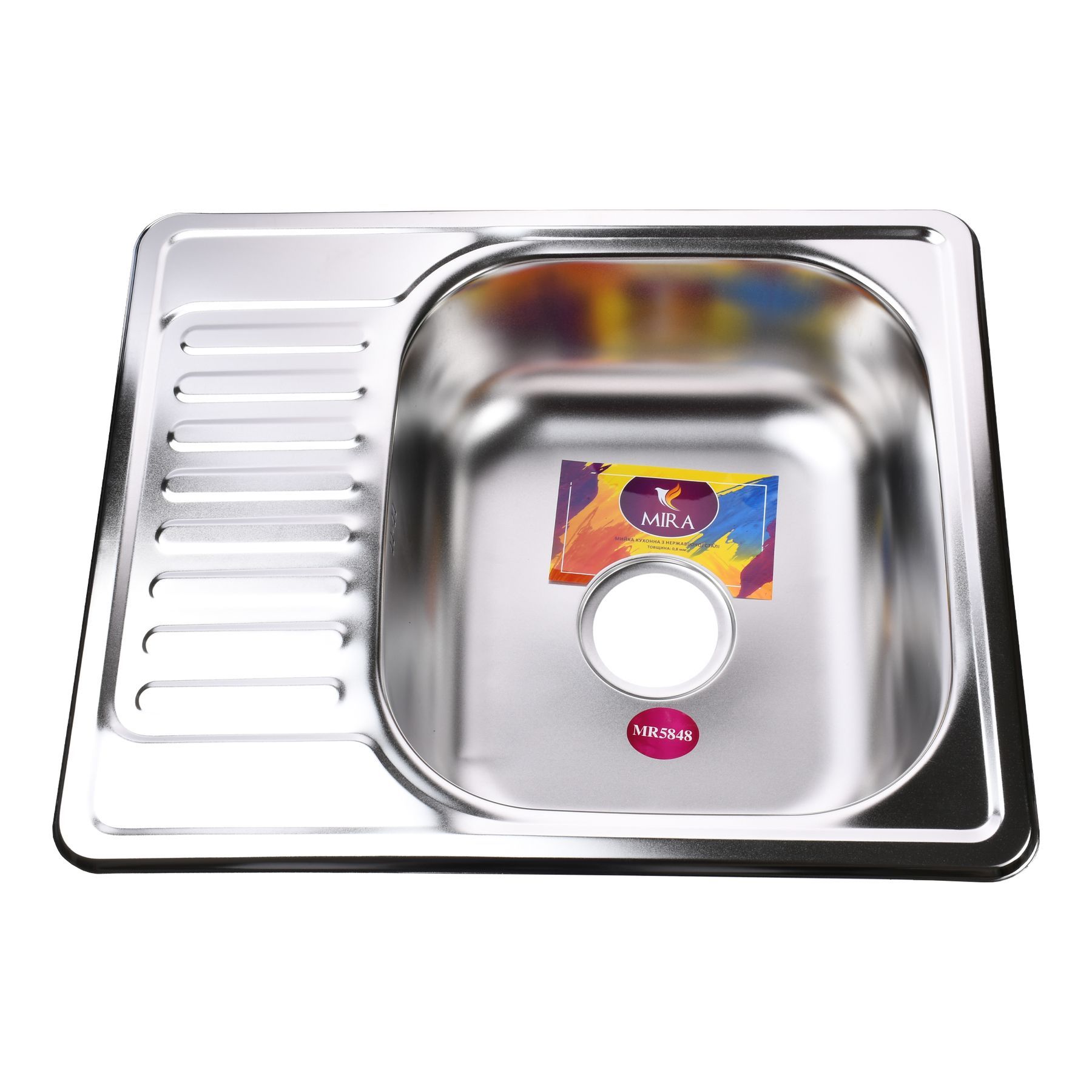 

Мойка кухонная MR 5848 E Satin MIRA (000014462)
