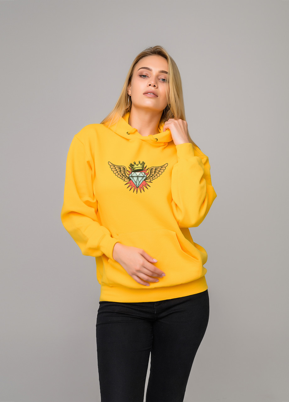 

Толстовка жёлтая LOYS brilliant, Толстовка жёлтая LOYS brilliant S