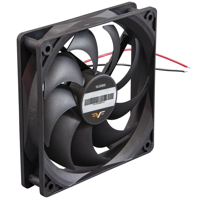 

Вентилятор Frime FF12025HBNOPIN 120x120x25мм, Black