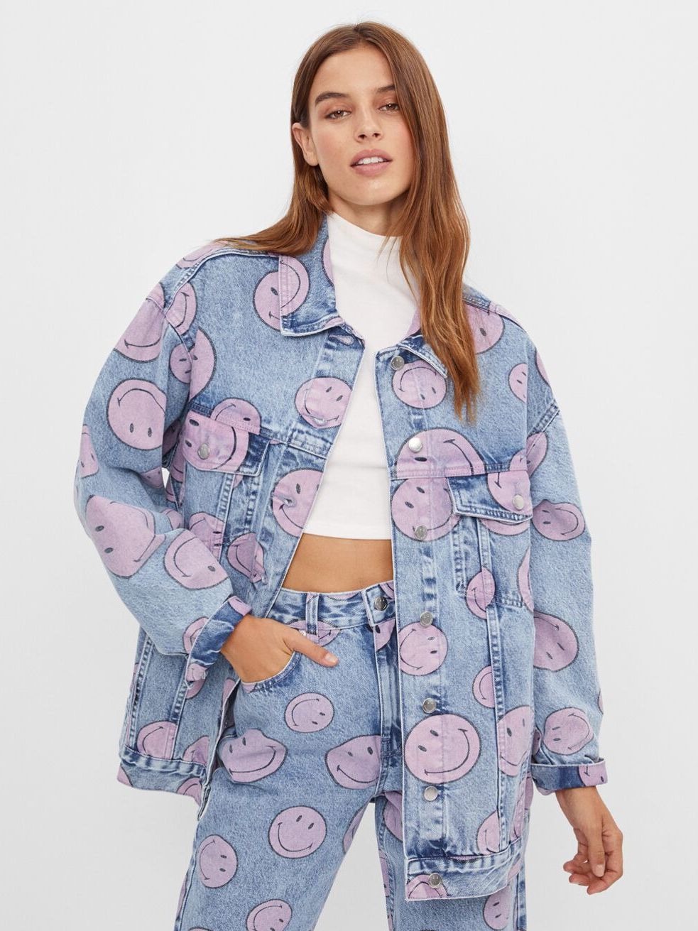 

Джинсовая куртка Bershka 6162/335/428 XS Синяя