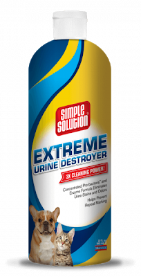 

Средство для нейтрализации запахов и удаления пятен мочи домашних животных Simple Solution Extreme Urine Destroyer 945 мл