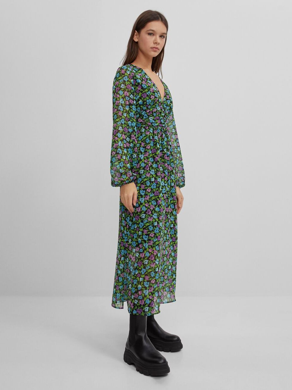 

Платье Bershka 6225/777/500  Черное, Платье Bershka 6225/777/500 XS Черное