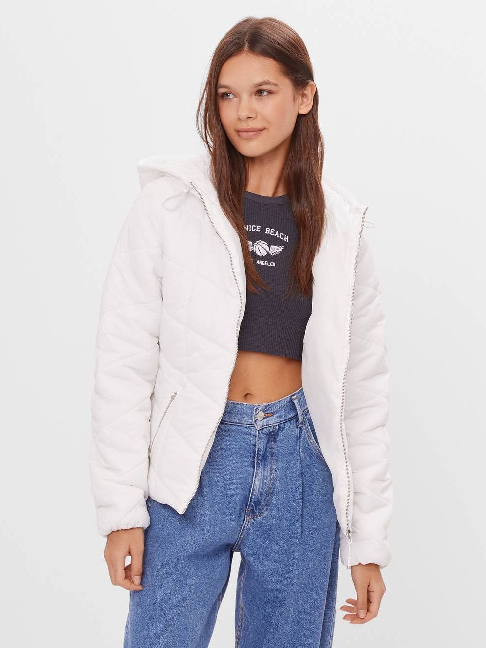 

Куртка Bershka 6261/644/712 S Белая