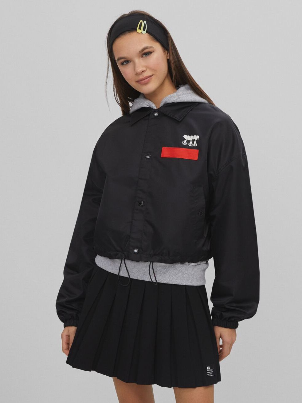 

Ветровка Bershka 6271/109/800 XS/S Черная