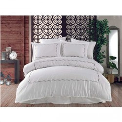 

Постельное белье вышивка Dantela 200x220 Su Antrasit