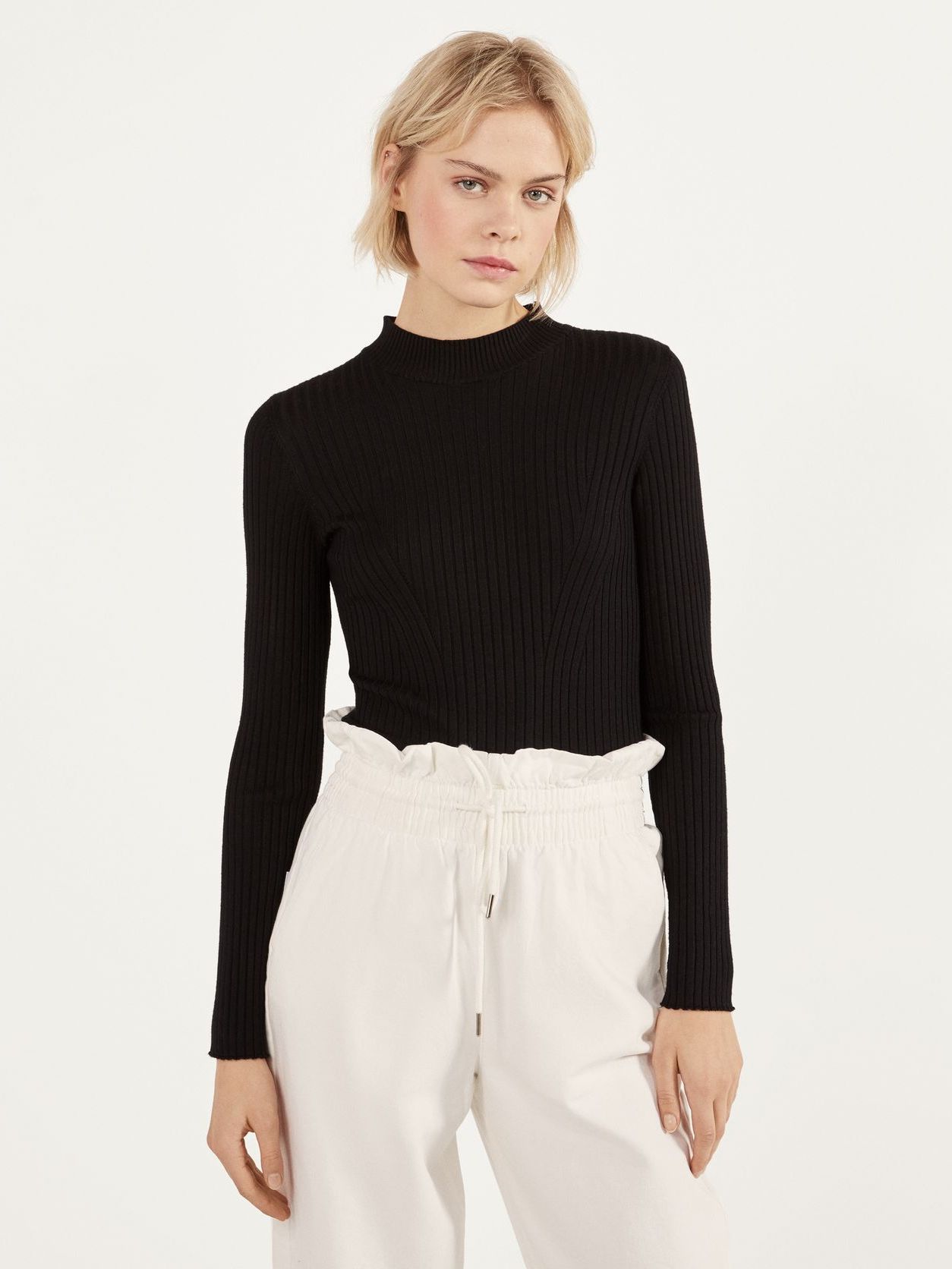 

Джемпер Bershka 6847/645/800 S Черный