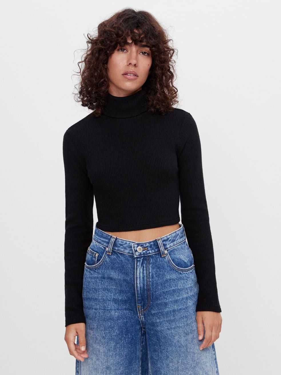 

Топ Bershka 6849/326/800  Черный, Топ Bershka 6849/326/800 L Черный