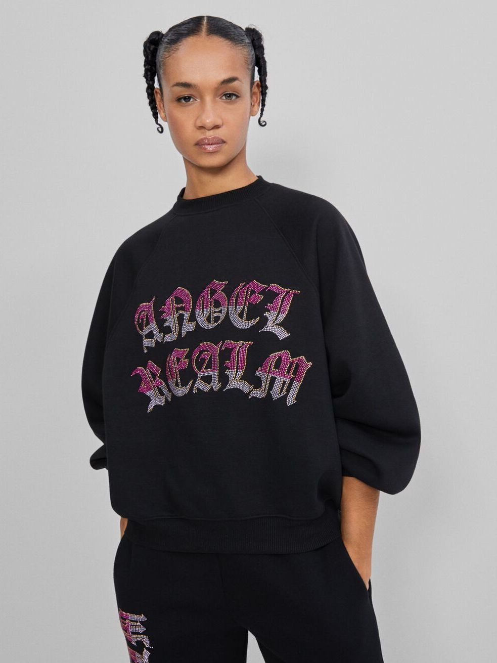 

Свитшот Bershka 6863/381/800 S Черный