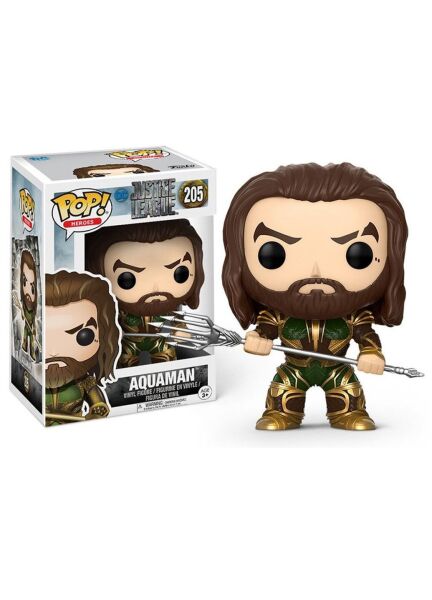 

Фигурка Funko POP Movies: DC Justice League – Aquaman Vinyl Figure (205) 10 см
