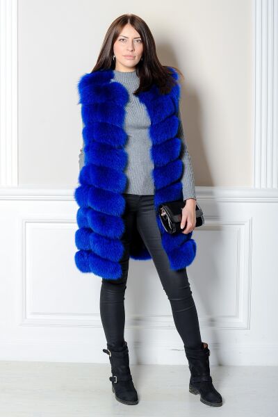 

Жилетка BG-Furs длинная из песца 46 Голубая (Р-Ж-10-22-Электра-46)