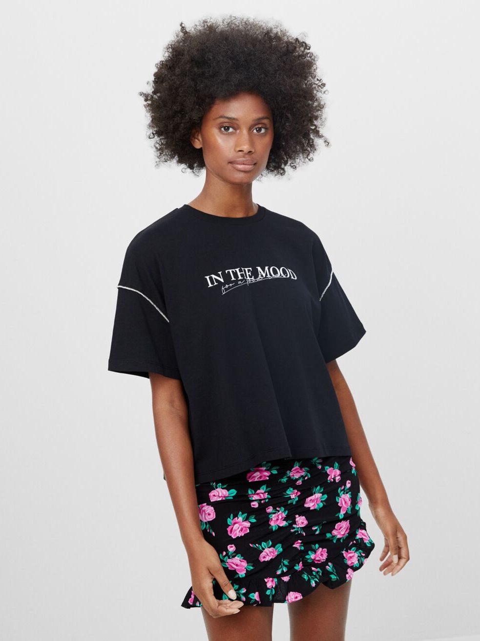 

Футболка Bershka 7347/660/800 XS Черная