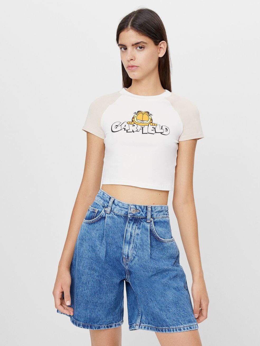 

Футболка Bershka 7555/213/251  Белая, Футболка Bershka 7555/213/251 XS Белая