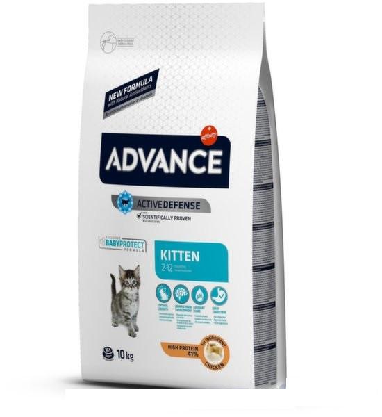 

Сухой корм для кошек Advance Cat Kitten 10 кг. для котят, а так же для беременных и кормящих кошек.