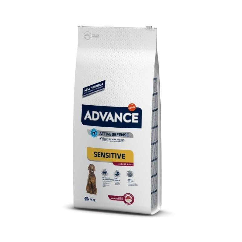 

Сухой корм для собак Advance Dog Med/Maxi Sensitive Lamb&Rice 12 кг. для взрослых собак с ягненком и рисом