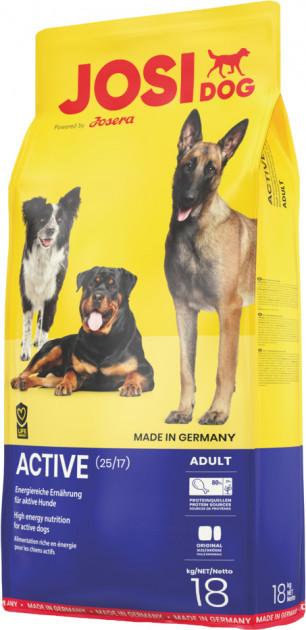 

Сухой корм Josi Dog Active 18 кг для взрослых собак с повышенной активностью