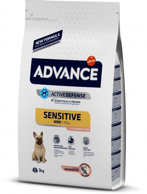 

Сухой корм для собак Advance Dog Mini Sensitive 3 кг. для собак малых пород с чувствительным пищеварением