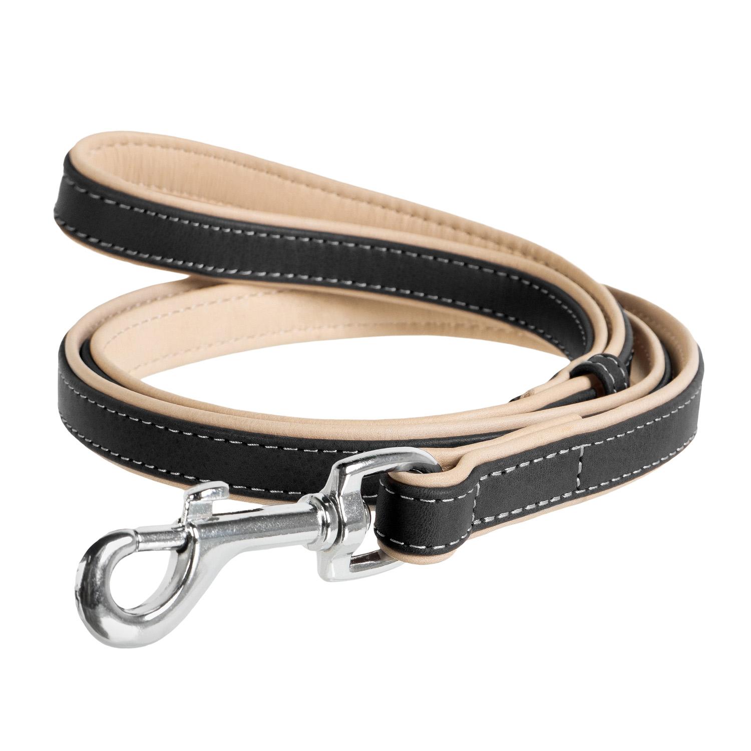 

Поводок для собак кожаный WAUDOG Soft, XS, Ш 13 мм, Дл 183 см (4820152564238)