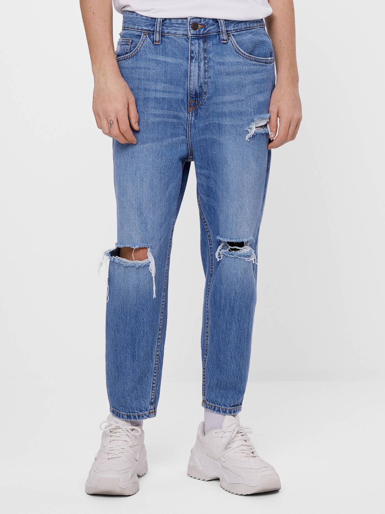 

Джинсы Bershka 0240/251/428 38 Синие