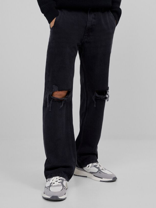 

Джинсы Bershka 5280/220/800 36 Черные