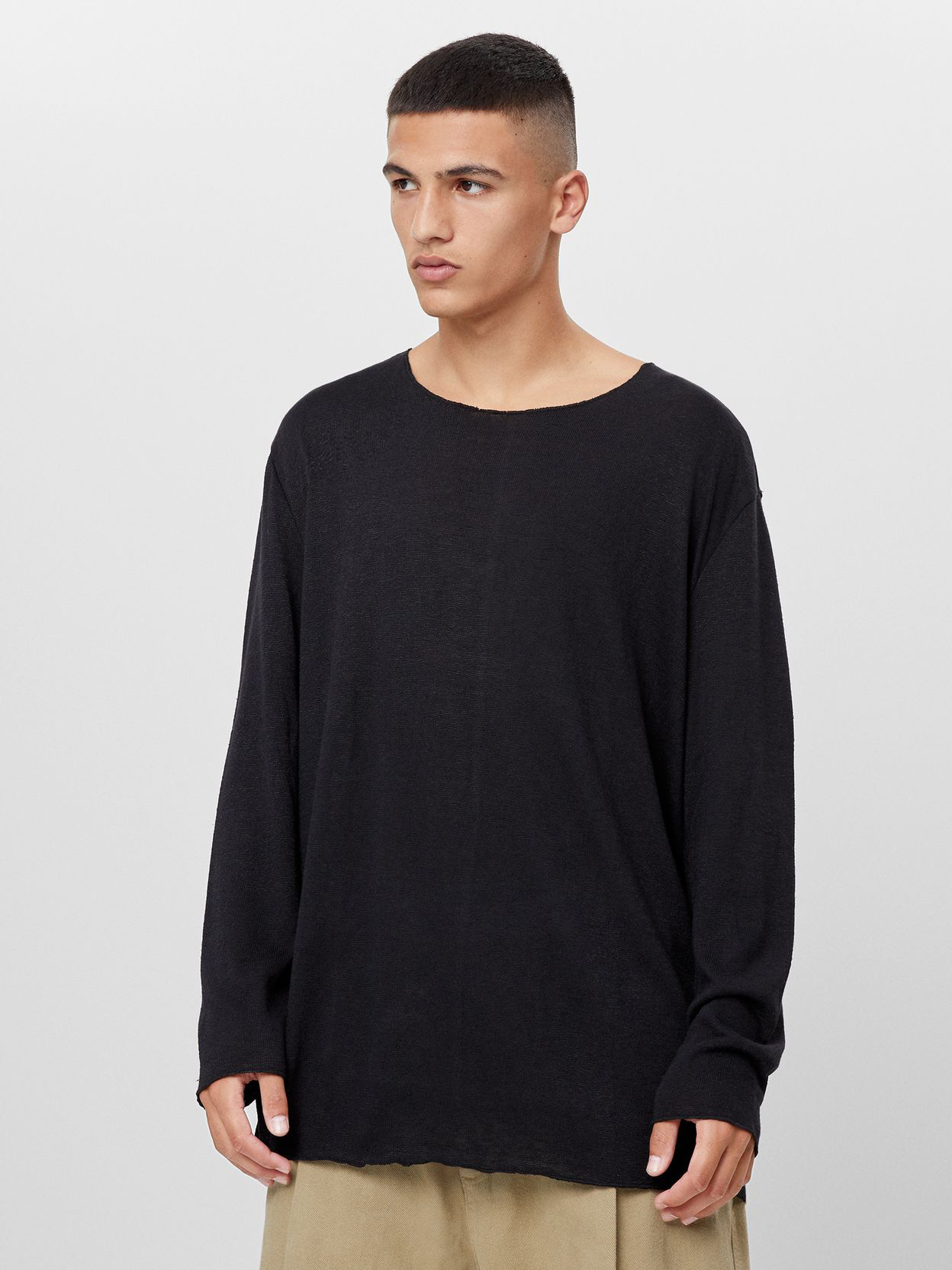 

Джемпер Bershka 7152/512/800 M Черный
