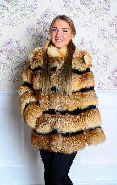 

Полушубок BG-Furs из лисы расшитый мехом стриженной нутрии  Золотистый (Р-ПШ1, Полушубок BG-Furs из лисы расшитый мехом стриженной нутрии 40 Золотистый (Р-ПШ1)
