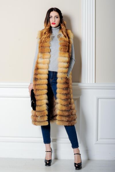 

Жилетка BG-Furs из лисы 100 см  Золотистая (Р-Ж8-100, Жилетка BG-Furs из лисы 100 см 42 Золотистая (Р-Ж8-100-42)