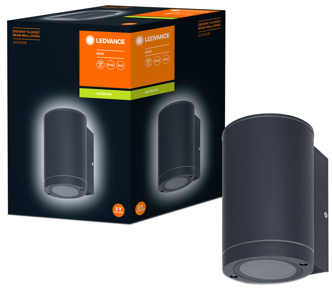 

Фасадный светильник LEDVANCE ENDURA CLASSIC BEAM Down GU10 (4058075554535)