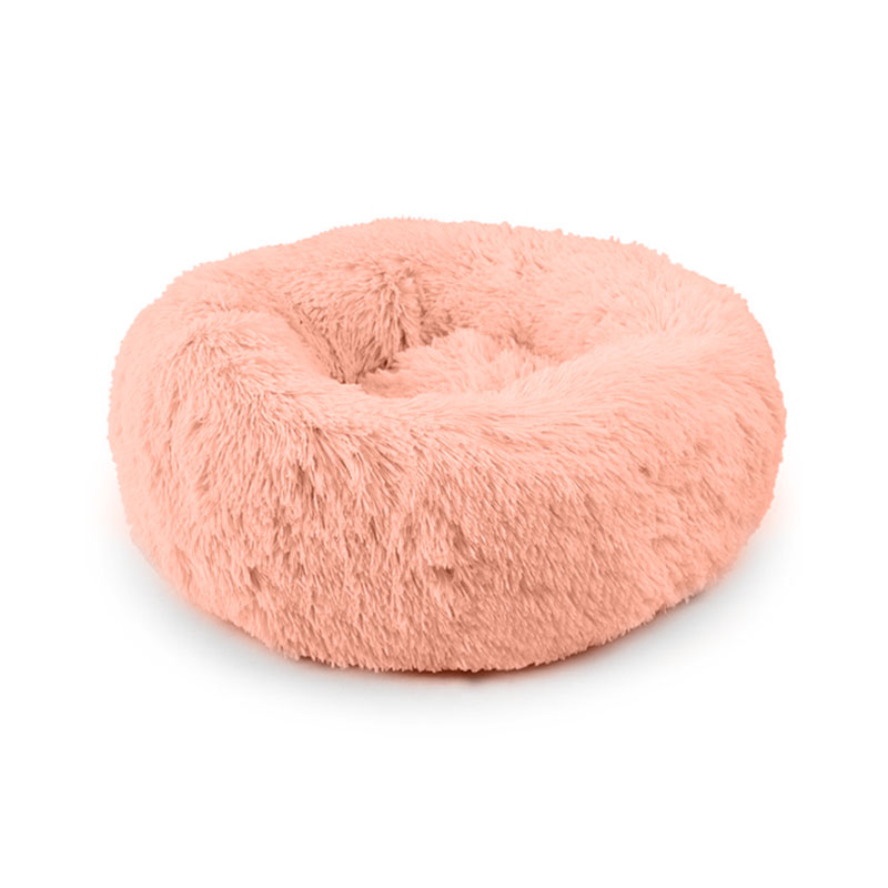 

Лежак пуфик для котов собак круглый Taotaopets 552201 L Pink