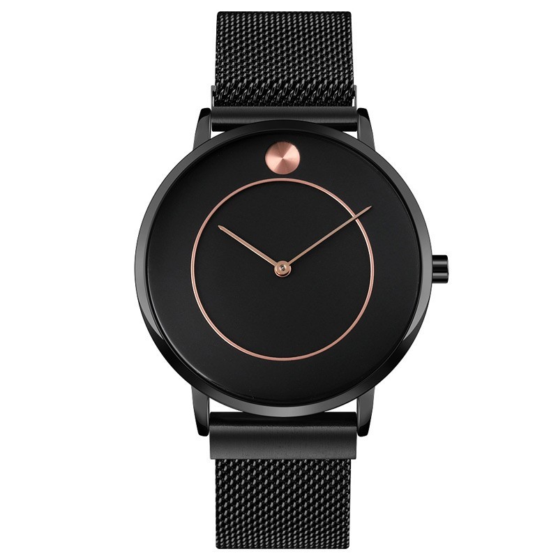 

Женские часы Skmei 9197 black черный