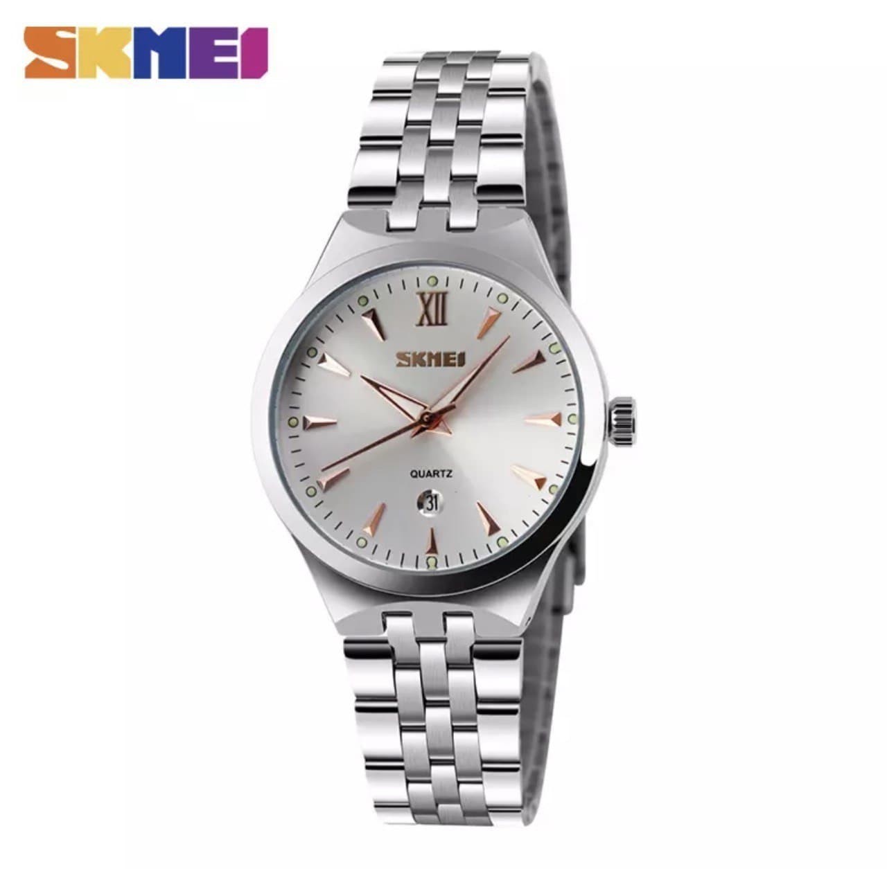 

Женские часы Skmei 9071 lady silver серебристые