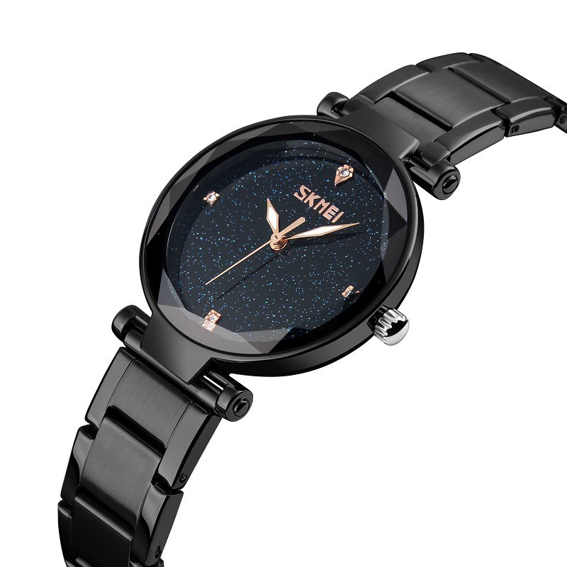 

Женские часы Skmei 9180 black черные