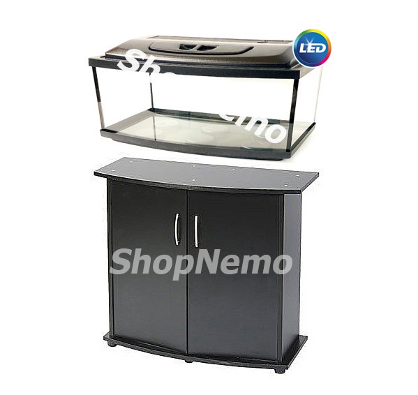 

Аквариумный комплект ZooCool Neon LUX Led ОВАЛ 1000-400-500 мм (200л) 8мм