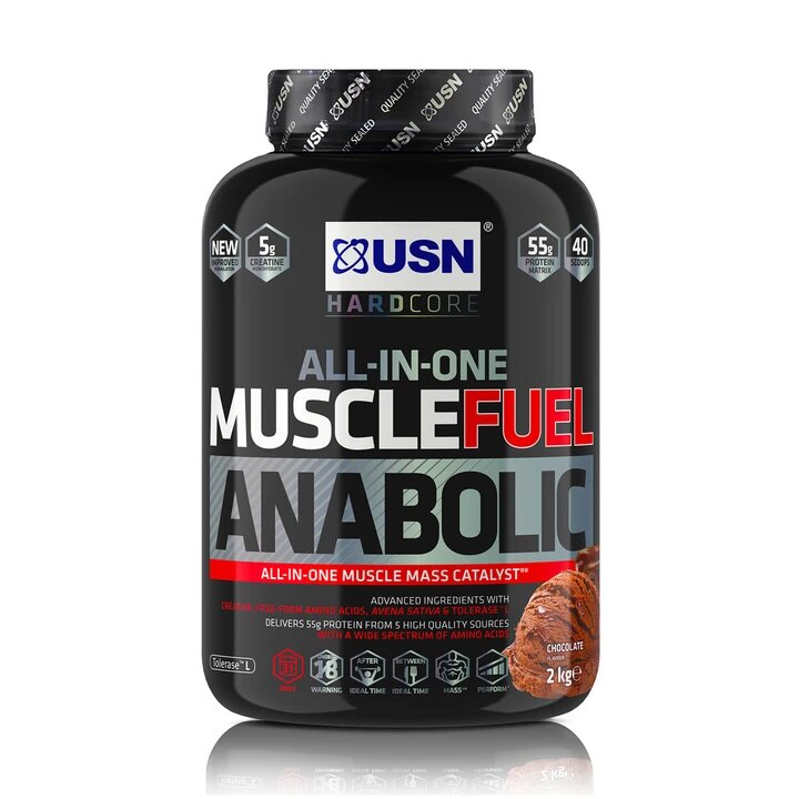 

Гейнер USN Muscle Fuel Anabolic 2000 г (4384303631)
