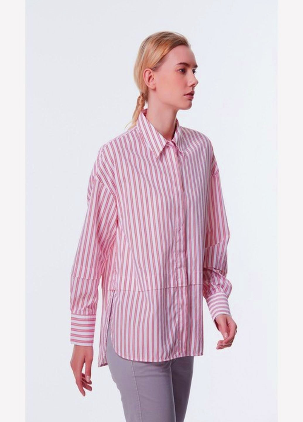 

Блуза United Colors of Benetton BEN31019 S бело-красный