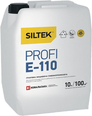 

Грунтовка Siltek укрепляющая Е-110 Profi 10 кг (Е9793)