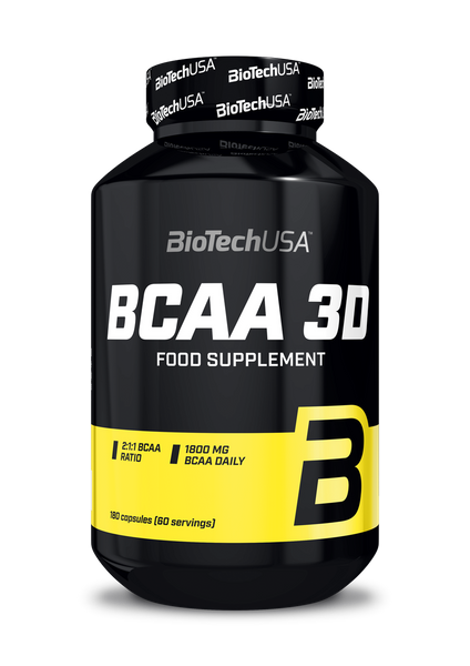 

БЦАА Biotech BCAA 3D (180 капсул) биотеч 3д