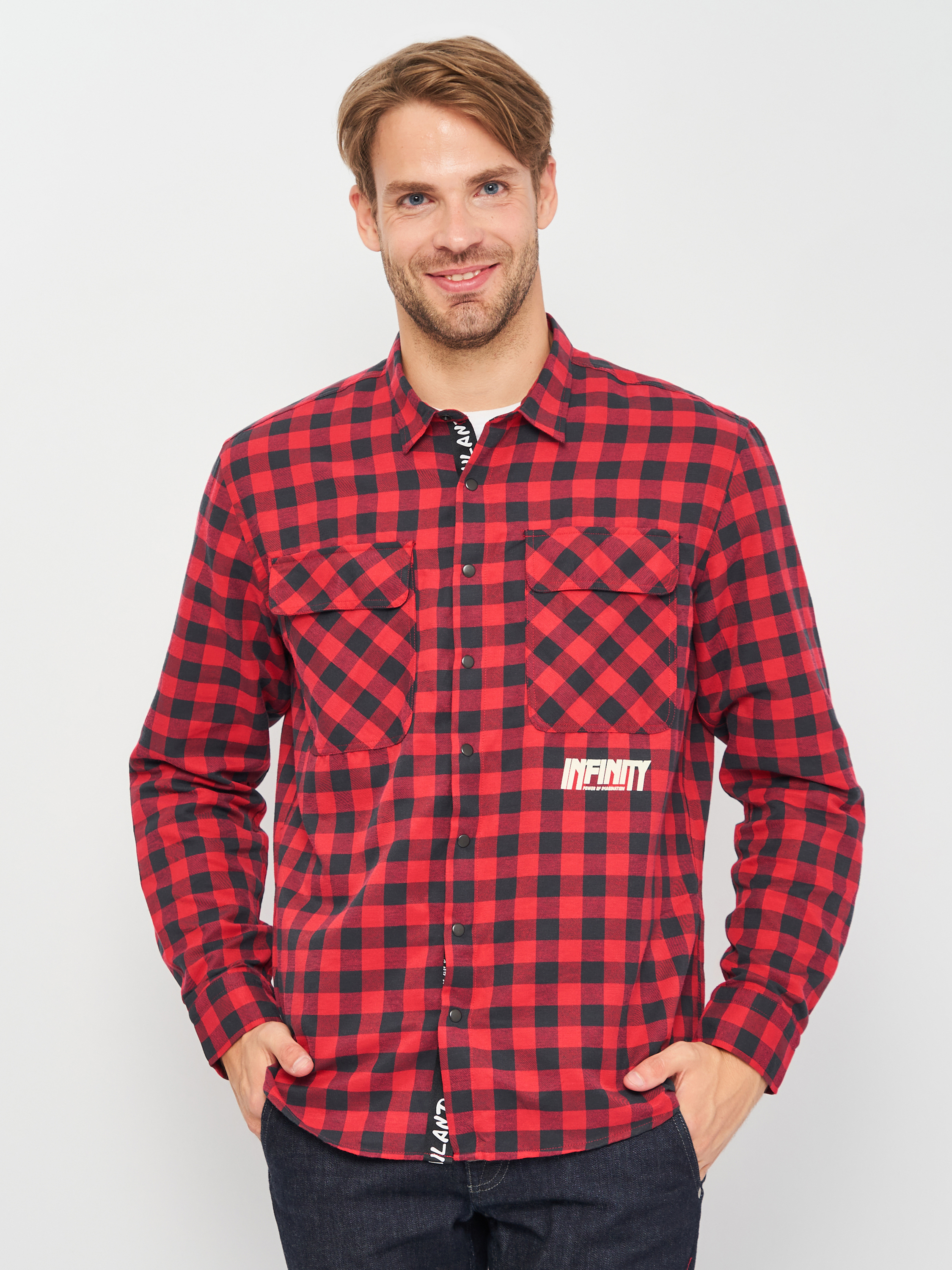 

Рубашка Koton 0KAM65667KW-12P L Red Check