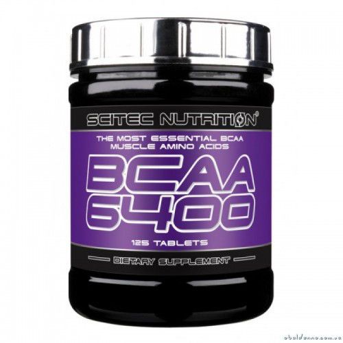 

БЦАА Scitec Nutrition BCAA 6400 125 таблеток