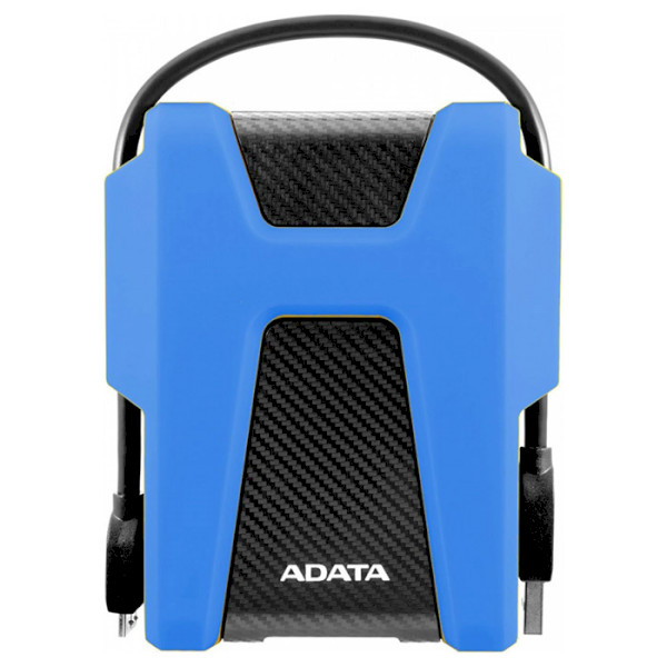 

Жорсткий диск ADATA DashDrive Durable 3,2 D680 1 TB AHD680-1TU31-CBL 2.5 USB 3.2 External Black/Blue
