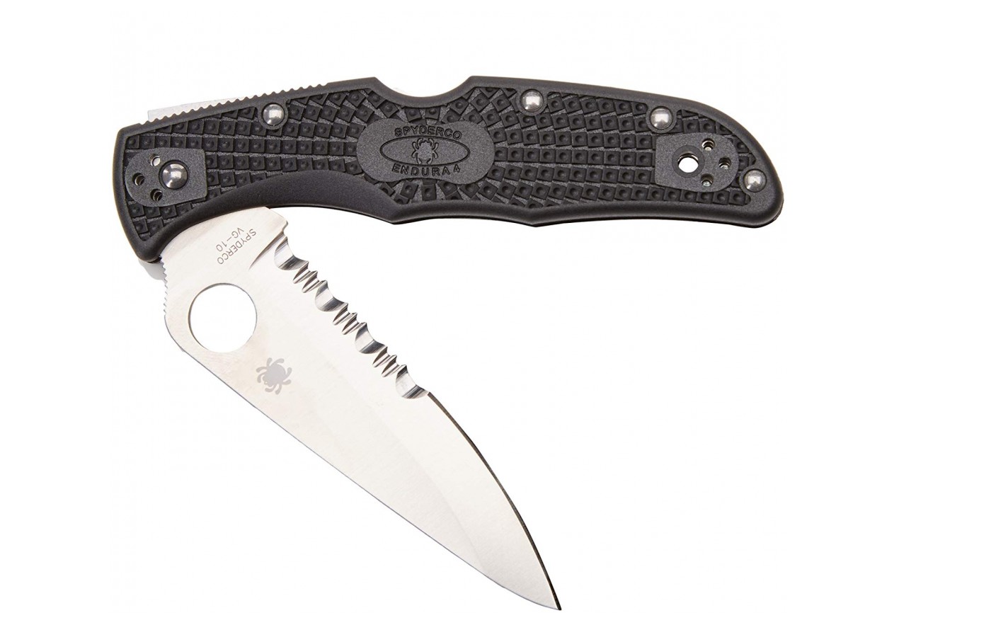

Карманный нож Spyderco Endura 4, полусеррейтор (87.02.57)