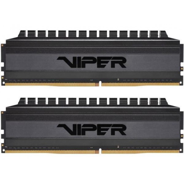 

Оперативна пам'ять Patriot Viper DDR4 BLACKOUT 8GB 3000 MHz CL16 (Kit of 2x4096) DIMM Black (PVB48G300C6K)