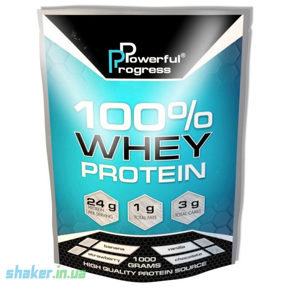 

Сывороточный протеин концентрат Powerful Progress 100% Whey Protein 1000 г vanilla