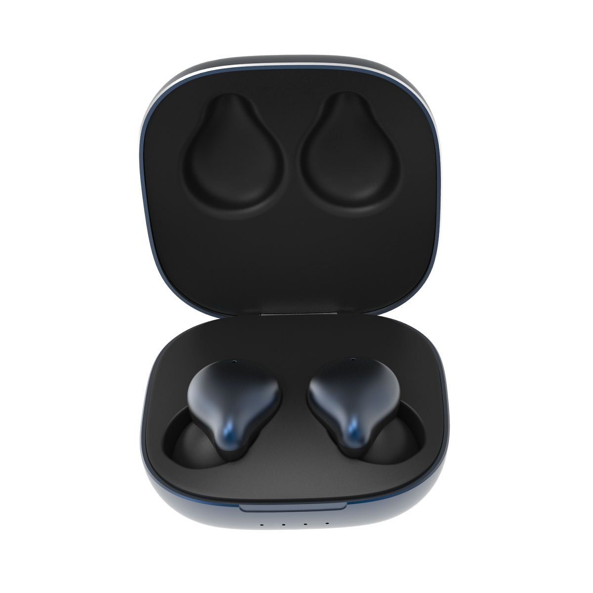 

Беспроводные Bluetooth наушники Earbuds M20 в металлическом кейсе (Синий)